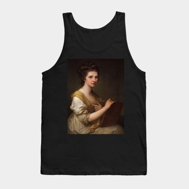 Self Portrait of Angelica Kauffman Tank Top by Amanda1775